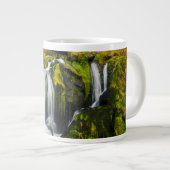 滝 |トリベルグ滝,ドイツ ジャンボコーヒーマグカップ (正面右)