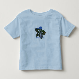 滝 ハイビスカス ハワイアンTシャツ トドラーTシャツ