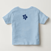 滝 ハイビスカス ハワイアンTシャツ トドラーTシャツ (裏面)