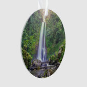 滝 |バリ，インドネシア オーナメント (正面)