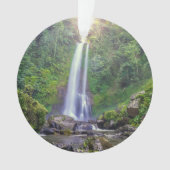 滝 |バリ，インドネシア オーナメント (正面)