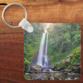 滝 |バリ,インドネシア キーホルダー (正面)