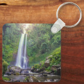 滝 |バリ,インドネシア キーホルダー (裏面)