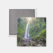 滝 |バリ，インドネシア マグネット (正面/裏面)