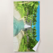 滝 ビーチタオル (正面)