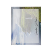 滝 |フェロー諸島，デンマーク ノートパッド (回転)