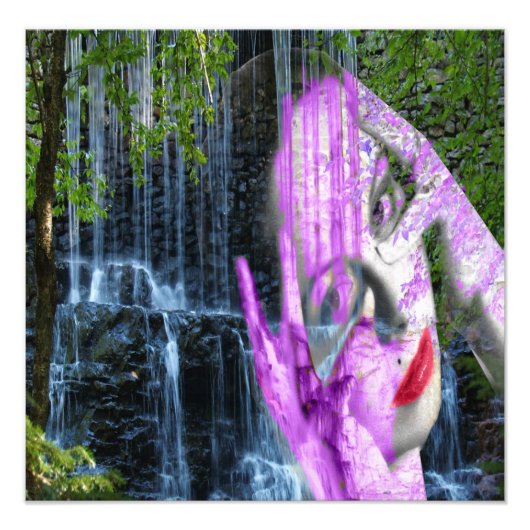 滝 フォトプリント            (正面)