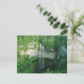 滝 フォールクリークフォールズ州立公園 テネシー州 ポストカード (スタンド正面)