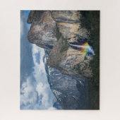 滝 |ブライダルヴェール滝ヨセミテ・カリフォルニア ジグソーパズル (縦)