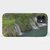 滝、プリトヴィツェ湖群国立公園と Case-Mate iPhoneケース (裏面(横))
