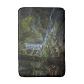 滝 |ホプetounの滝，ニュージーランド バスマット (正面縦)