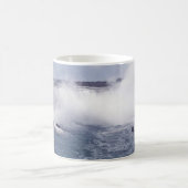 滝（ホースシュー滝） コーヒーマグカップ (中央)