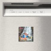 滝&ボート，チリ マグネット (インサイチュ (食洗機))