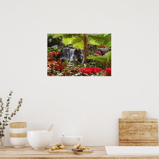 滝 ポスター (キッチン)