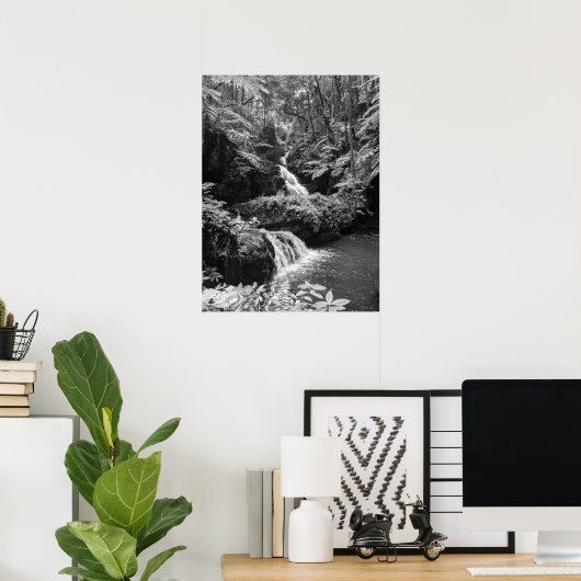 滝 ポスター (ホームオフィス)