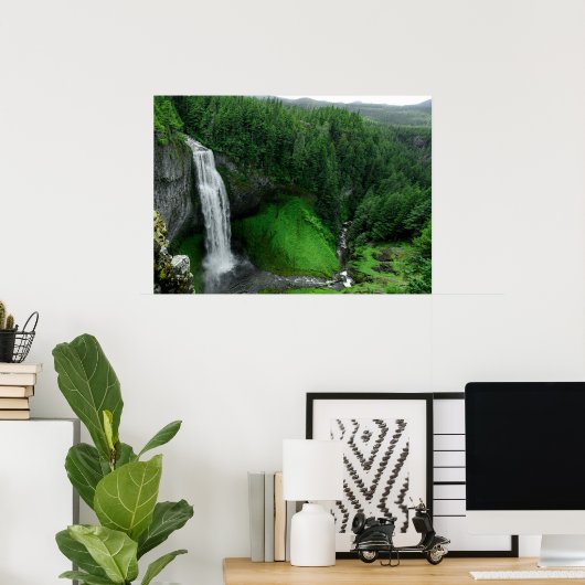 滝 ポスター (ホームオフィス)