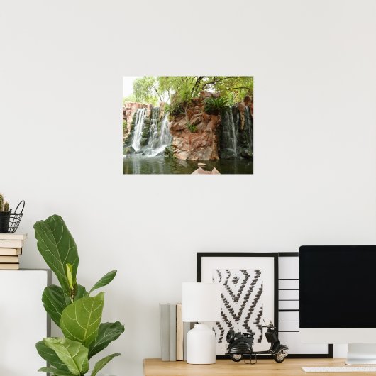 滝 ポスター (ホームオフィス)