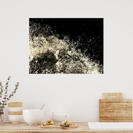 滝 ポスター (キッチン)