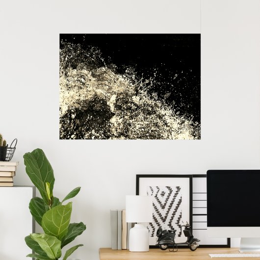 滝 ポスター (ホームオフィス)