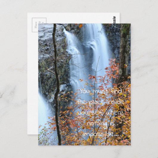 滝 ポストカード (正面/裏面)