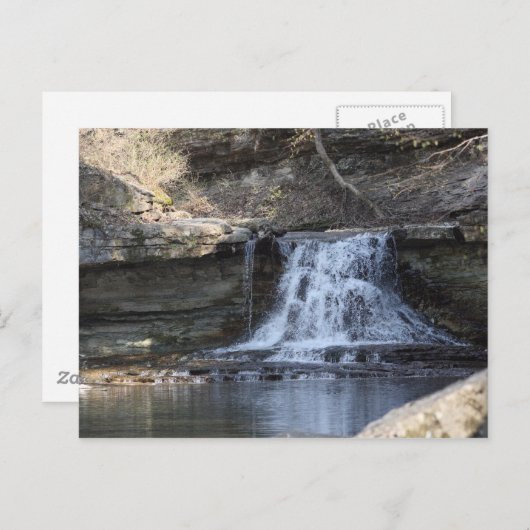 滝 ポストカード (正面/裏面)