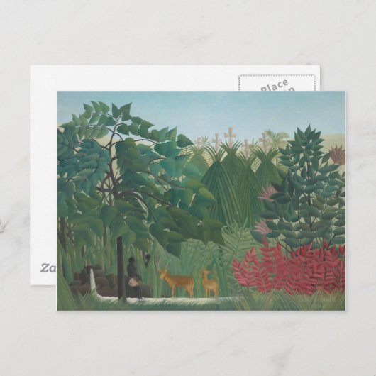 滝 ポストカード (正面/裏面)