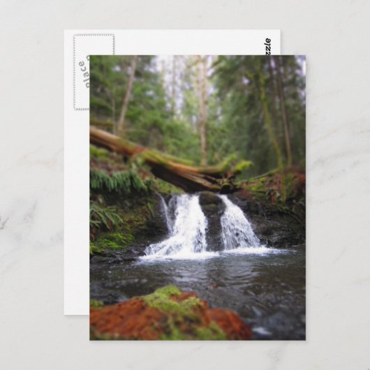 滝 ポストカード (正面/裏面)
