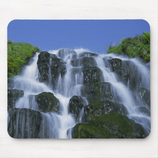 滝、ポートリー、スカイ島、ハイランド地方、 マウスパッド (正面)