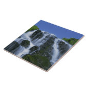 滝、ポートリー、スカイ島、高地 タイル (側面)