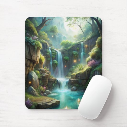 滝 マウスパッド (マウス)
