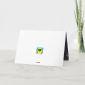 滝 – メッセージの内側 カード (裏面)