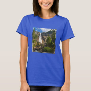 滝 ヨセミテ国立公園 Tシャツ