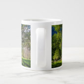 滝 |ヨセミテ滝，カリフォルニア ジャンボコーヒーマグカップ (裏面)