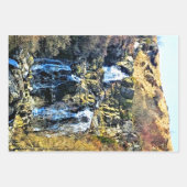 滝 ラッピングペーパーシート (正面3)