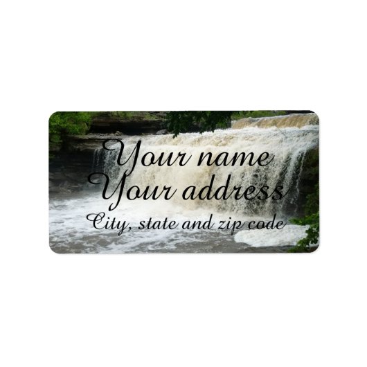 滝 ラベル (正面)