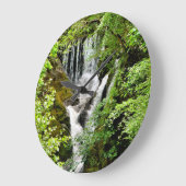 滝 ラージ壁時計 (傾斜)