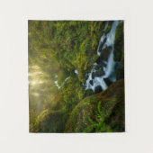 滝 |ワシントン州オリンピック国立公園 タペストリー (正面)