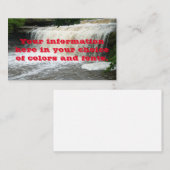 滝 名刺 (正面/裏面)