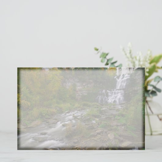 滝（固定） 便箋 (スタンド正面)