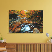 滝 |宝川温泉黄泉閣 キャンバスプリント (インサイチュ (リビング))