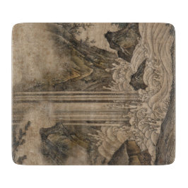 滝(日本の風景画)（狩野元信） カッティングボード