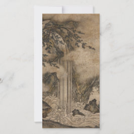 滝(日本の風景画)（狩野元信） カード