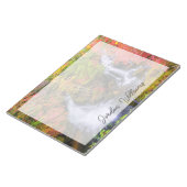 滝 |水栓ウォーターフォールズ日光日本秋 ノートパッド (アングル)