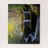 滝 |素晴らしスモークマウンテン国立公園 ジグソーパズル (縦)