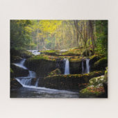 滝 |素晴らしスモークマウンテン国立公園 ジグソーパズル (横)