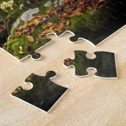 滝 |素晴らしスモークマウンテン国立公園 ジグソーパズル (側面)