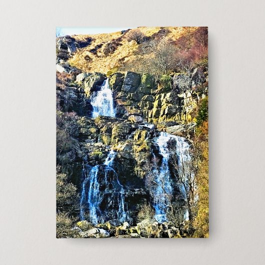 滝 缶バッジ (正面)