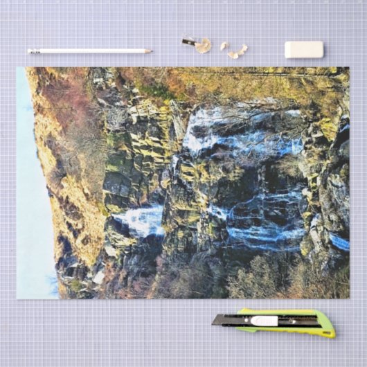 滝 薄葉紙 (クラフト)