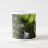 滝 |里山象形滝 ジャンボコーヒーマグカップ (正面)