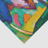 滝、1909年ワッシリー・カンディンスキー著 薄葉紙 (詳細)